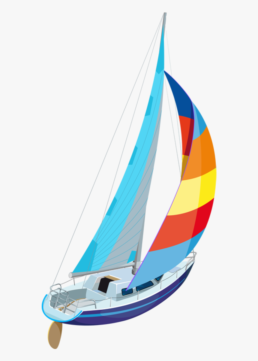 Sailboat Clip Art And - Desenho Veleiro Png, Transparent Png