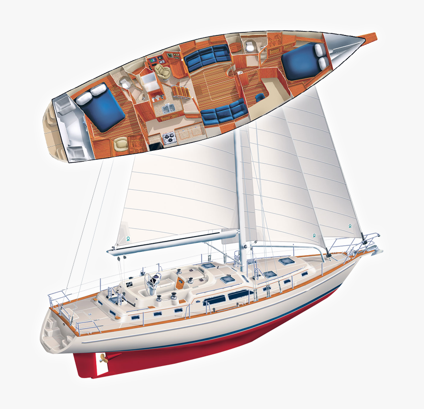 S&j Yachts Sells More Island Packet Yachts Than Anyone - Island Packet Sailboat 485, HD Png Download
