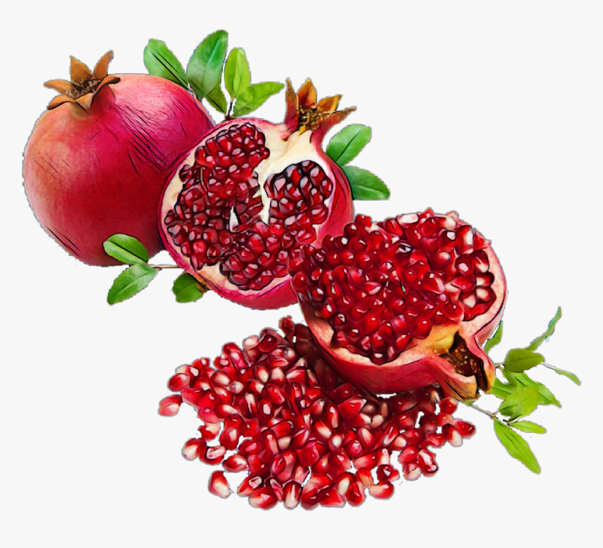 Transparent Background Pomegranate Png, Png Download