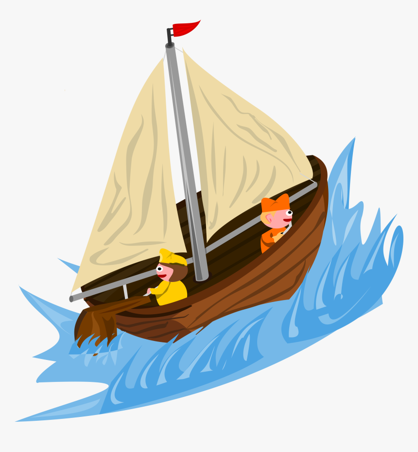 Clipart - Sailing Clipart, HD Png Download