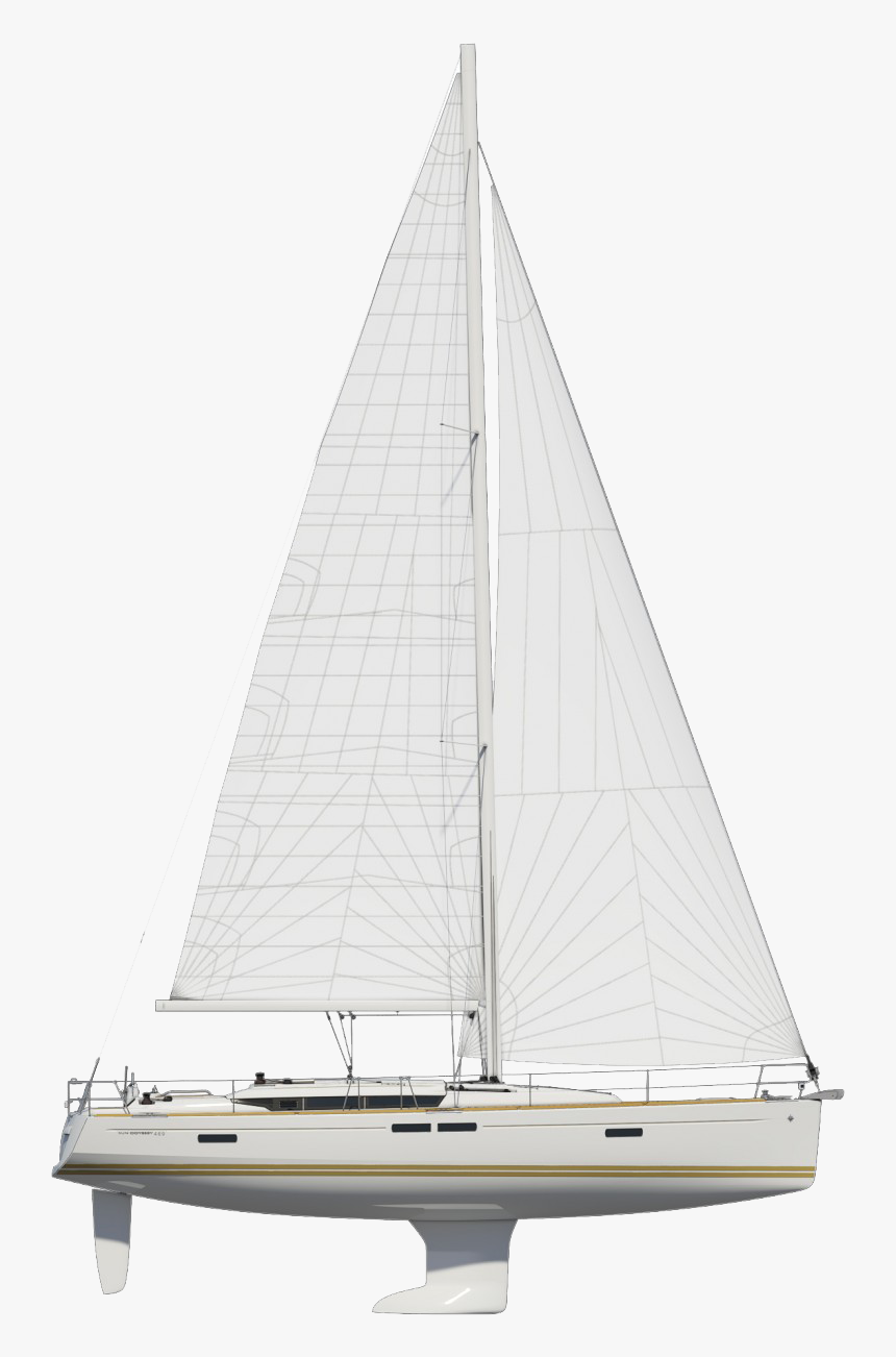 Yacht Sailing Transparent Image - Sail, HD Png Download
