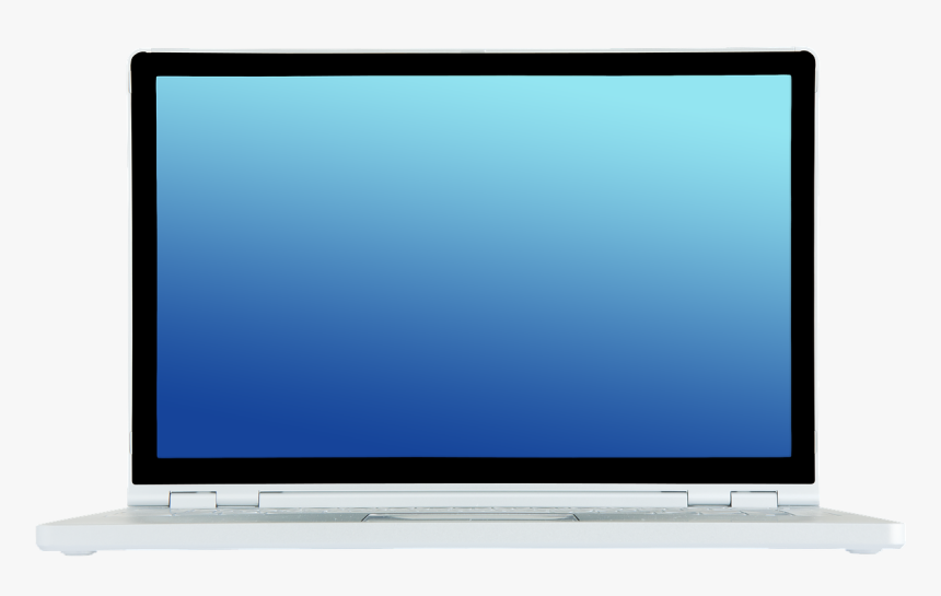 Laptop Notebook Front Free Picture - Netbook, HD Png Download