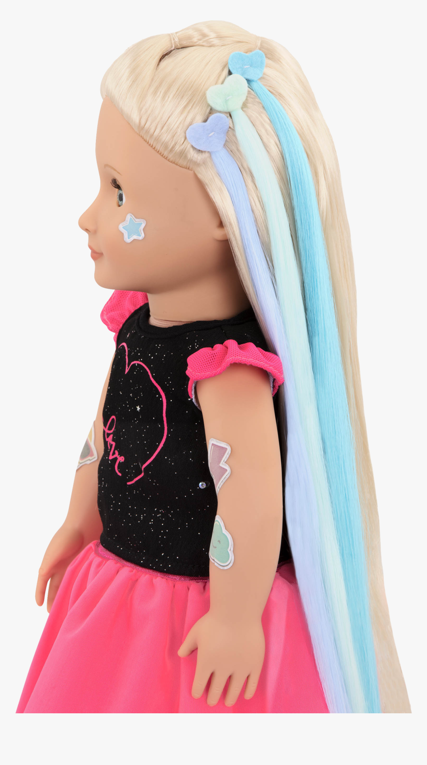 Side Profile Of Luana With Hair Extensions, HD Png Download