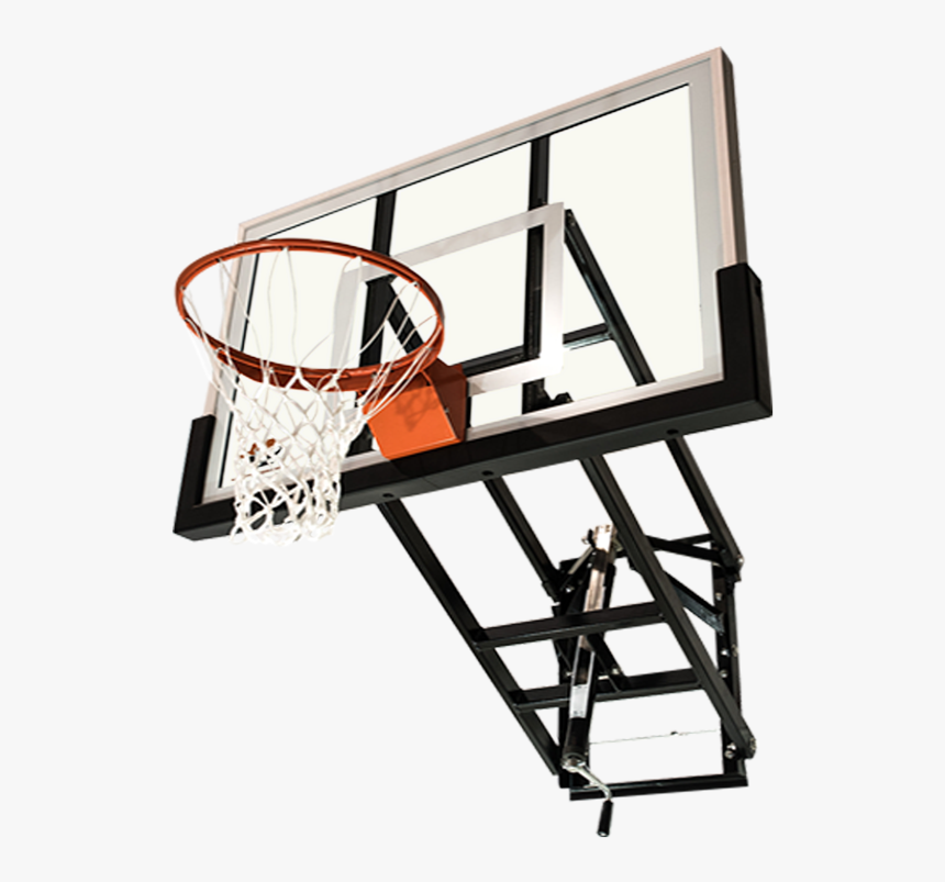 Wall Mount Wm60 - Adjustable Wall Mount Basketball Outdoor, HD Png Download
