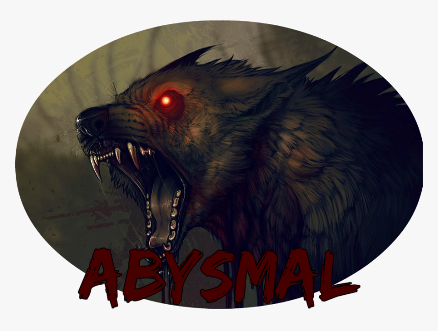 Black Dog With Red Eyes , Png Download - Wolf Deeper Version, Transparent Png