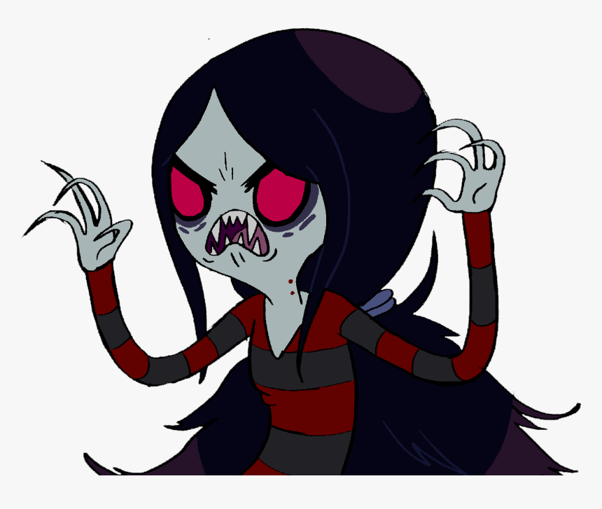 Marceline With Red Eyes - Adventure Time Marceline Png, Transparent Png