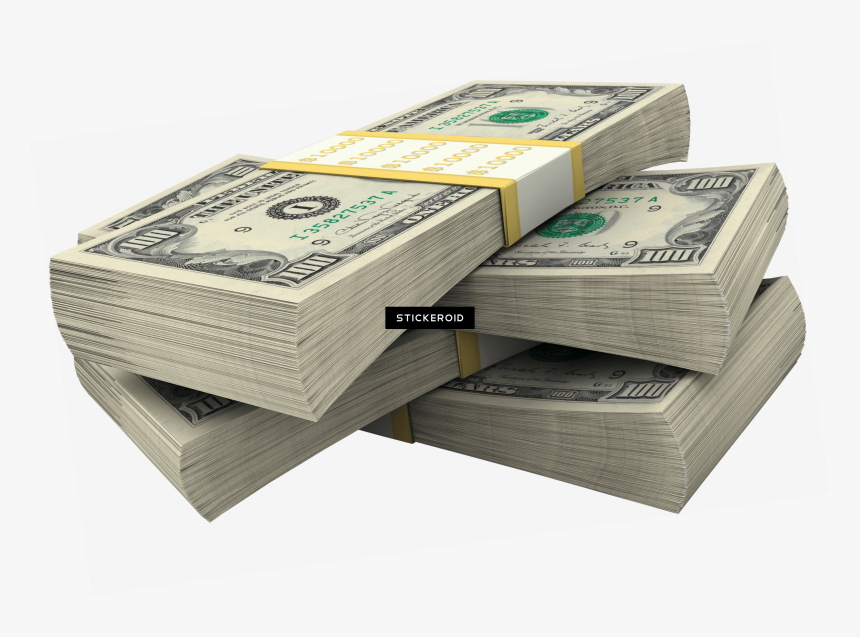 Stack Of Dollar Bills Money - Money Image No Background, HD Png Download