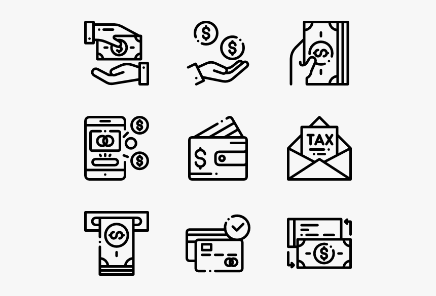 Payment - Hobbies Icon Png, Transparent Png
