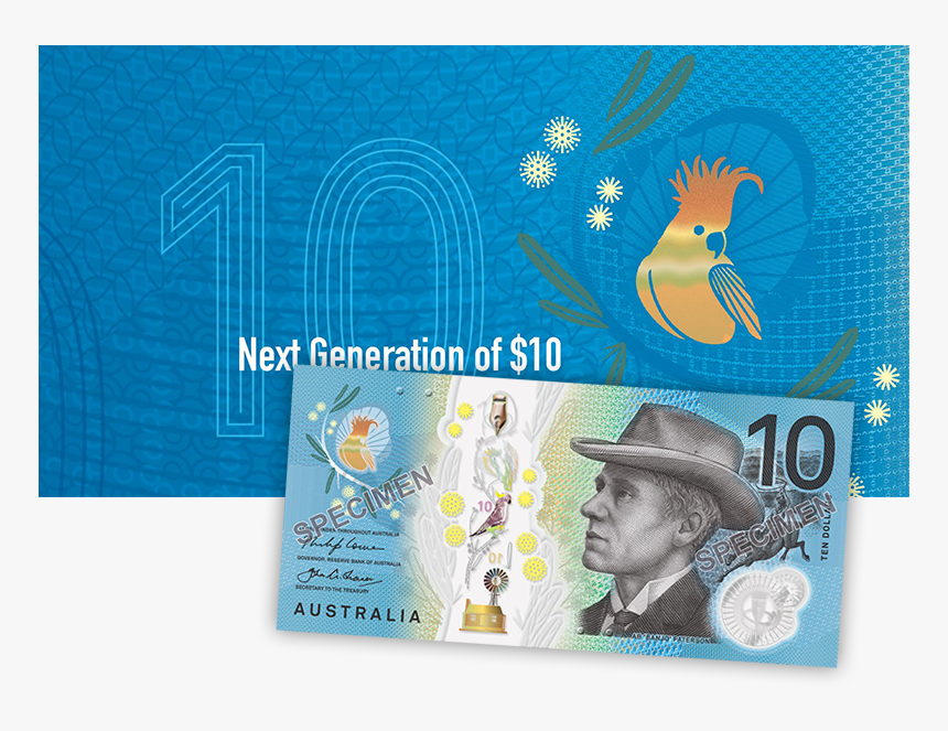 10 Dollar Bill Png New 10 Note Australia Transparent Png Transparent Png Image Pngitem