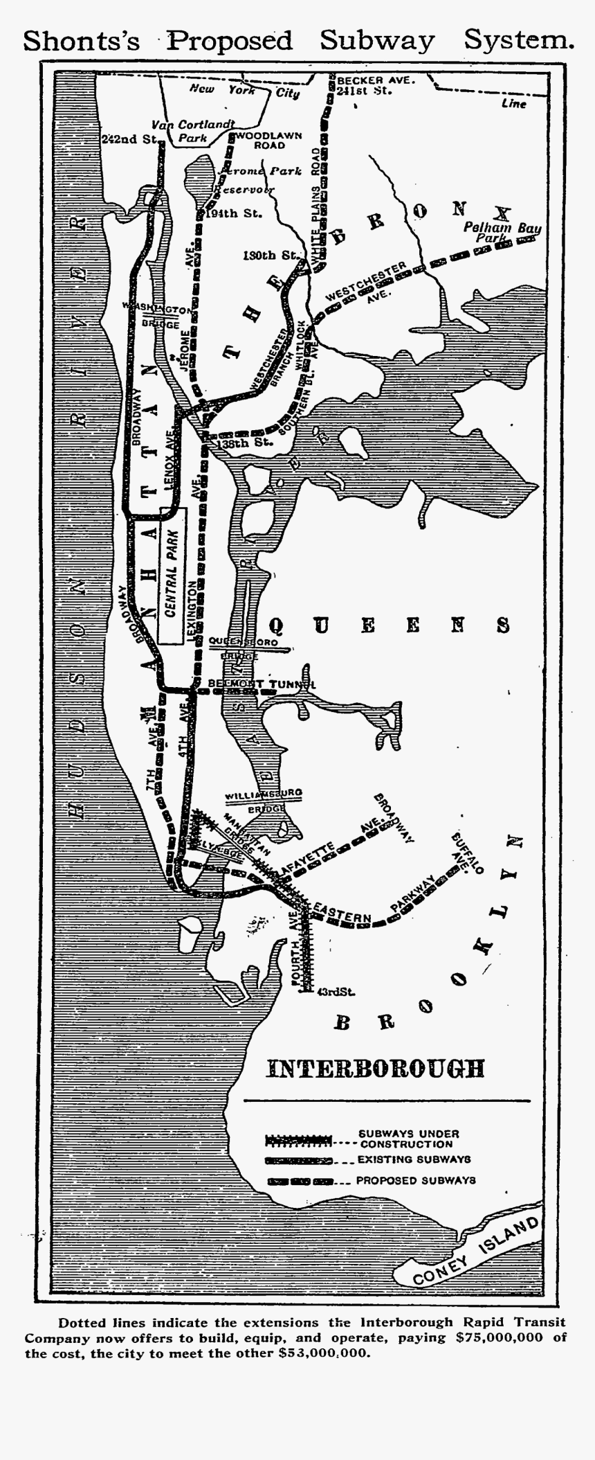 1910 Irt Plan - Tree, HD Png Download