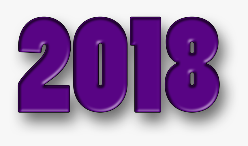 Images For Happy New Year 2018 3d 4k Happy New Year - Graphic Design, HD Png Download
