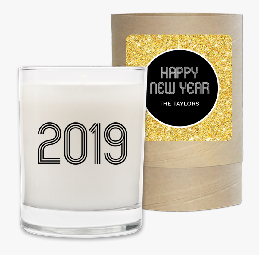 New Year 2019 Personalized Candle - Modern Birthday, HD Png Download
