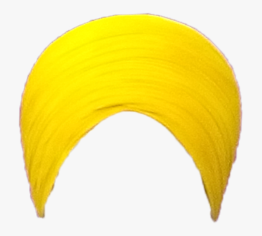 Dastar Patiala Shahi Pagg Turban - Yellow Pagdi, HD Png Download