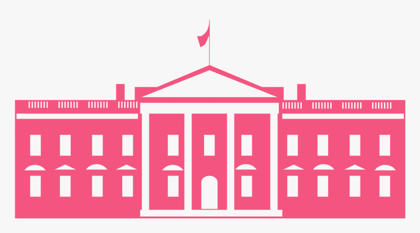 White House Silhouette, HD Png Download