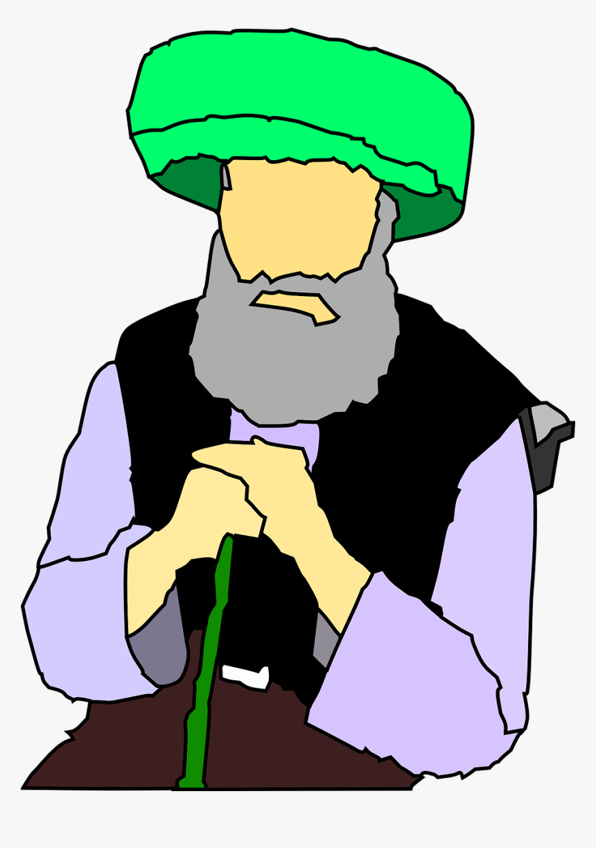 Transparent Turban Clipart - Sheikh Clipart, HD Png Download
