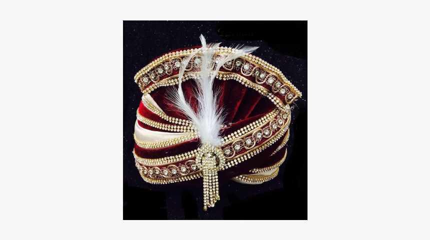 Wedding Turban Png - Headpiece, Transparent Png