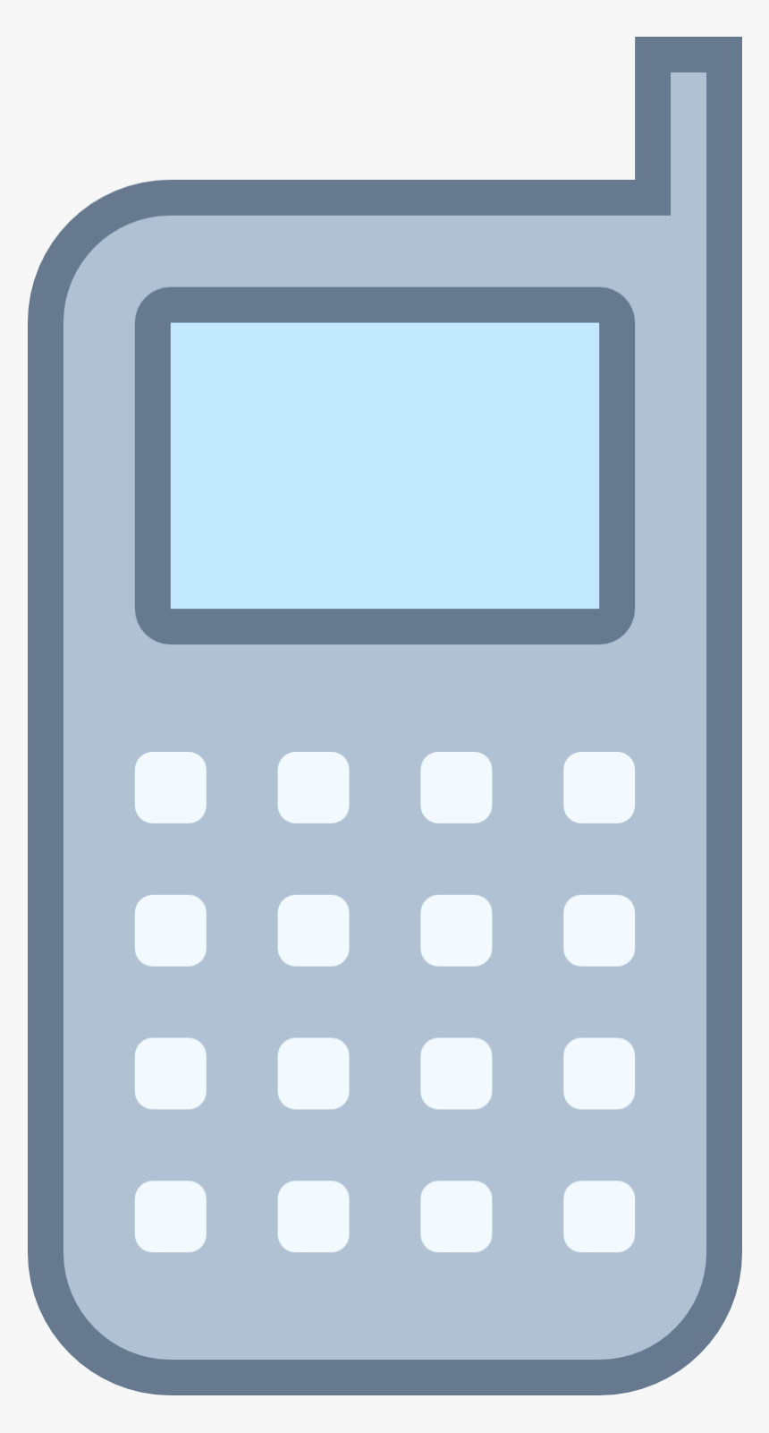 Cell Phone Icon Png - Mobile Phone, Transparent Png