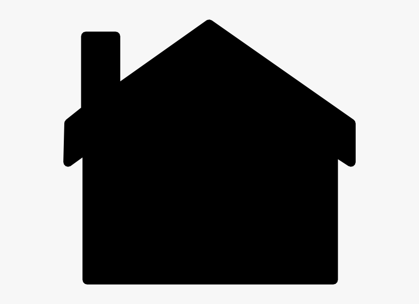 House Silhouette Clip Art At Clker - House Silhouette Clipart, HD Png Download