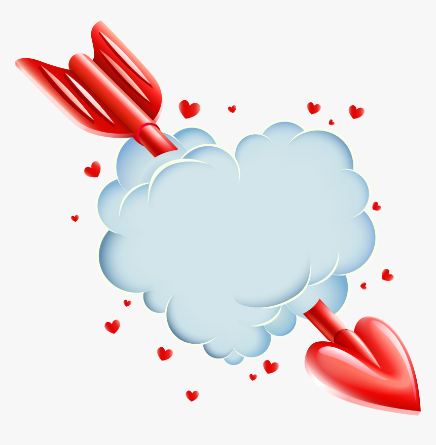 Valentine Arrow Png - Love You In Konkani, Transparent Png