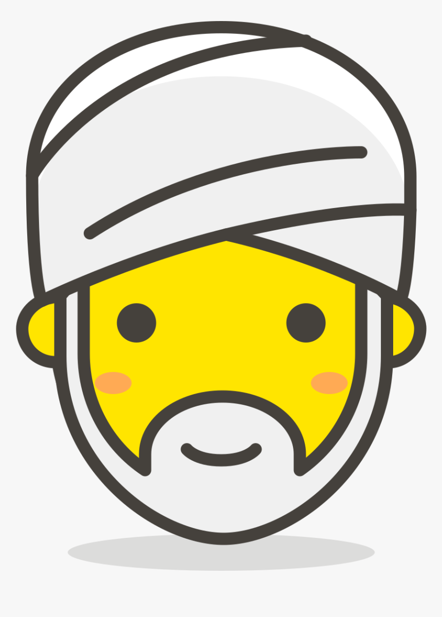 200 Person Wearing Turban - Sorban Vector Png, Transparent Png