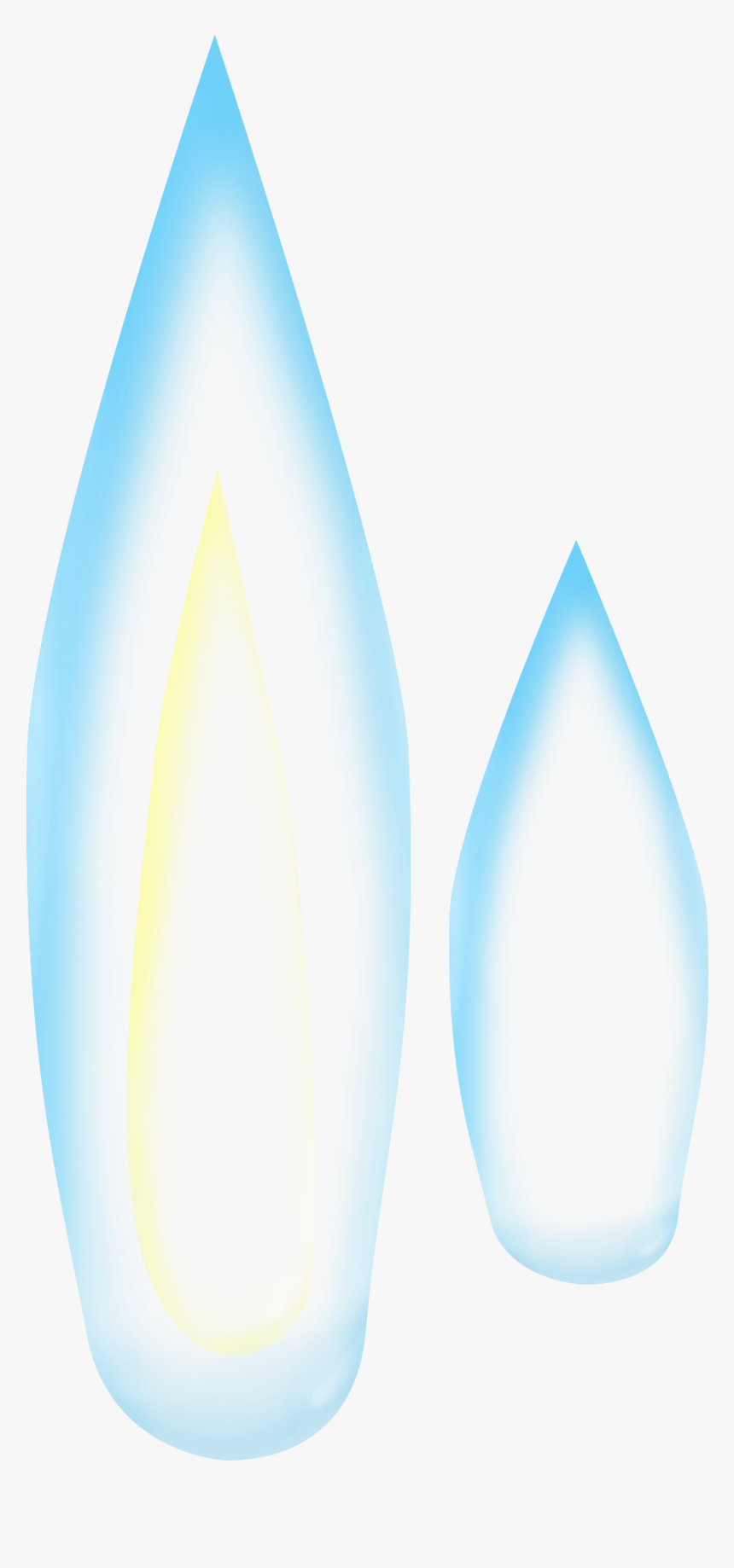 Water Droplets Sub Layers Transparent Texture Blue, HD Png Download