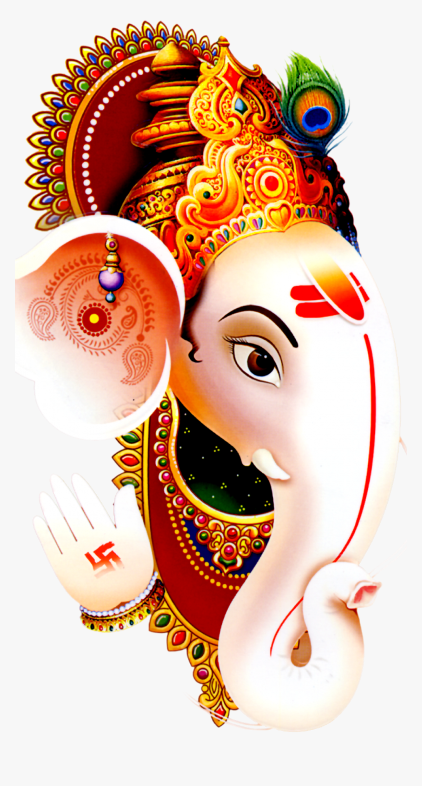 Ganesh Ji Image Png, Transparent Png