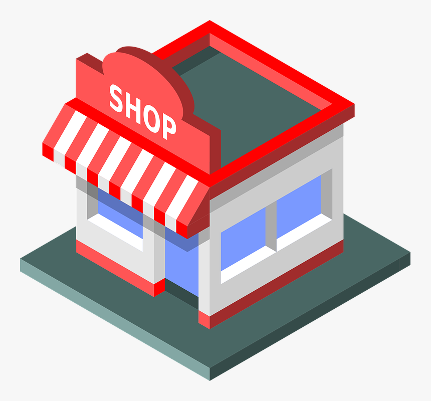 Ecommerce, Shop, Isometric, Internet, Buy - Shop Isometric, HD Png Download