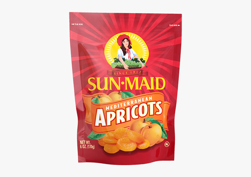 Sun-maid Mediterranean Apricots 6 Oz - Sun Maid Apricots, HD Png Download