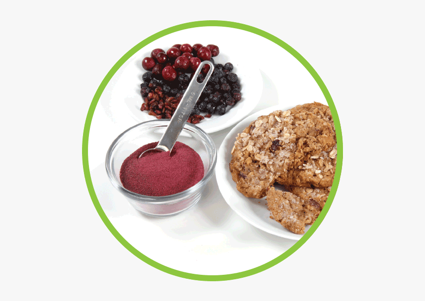 Circle Image Of Dried Berries And Other Dried Fruit - Blackberry, HD Png Download