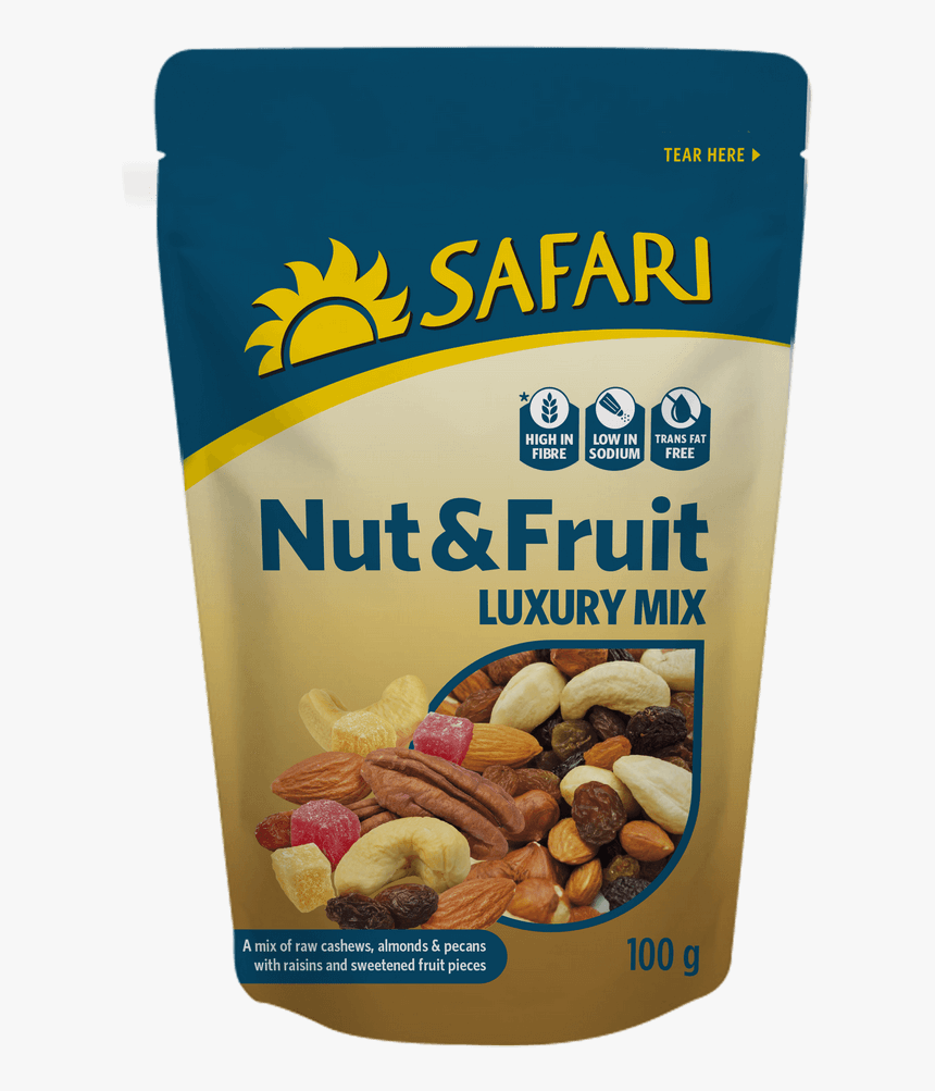 Luxury Fruit & Nut Mix - Safari Nut, HD Png Download
