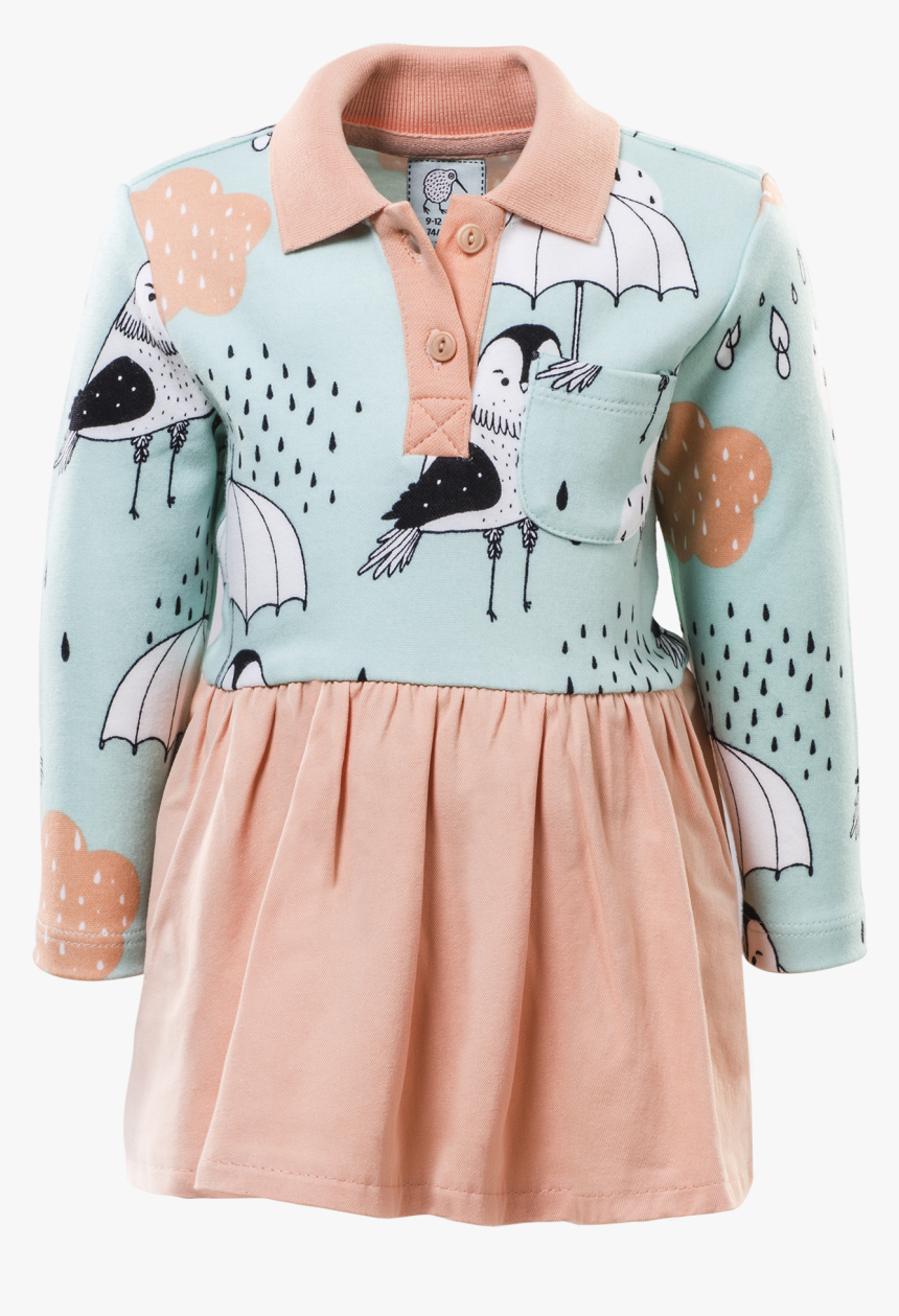 Ls Shirt Waist Kids Dress - Miniskirt, HD Png Download