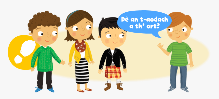 Clothes Go Gaelic - They Are Wearing Clothes, HD Png Download