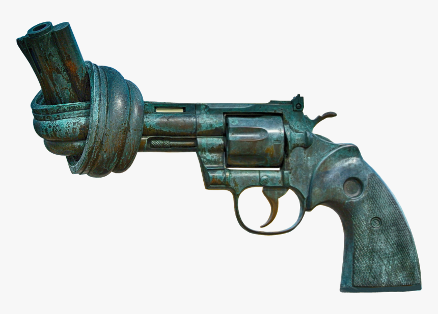 Malmö Revolver Non Violence Free Picture - No Violence Gun, HD Png Download