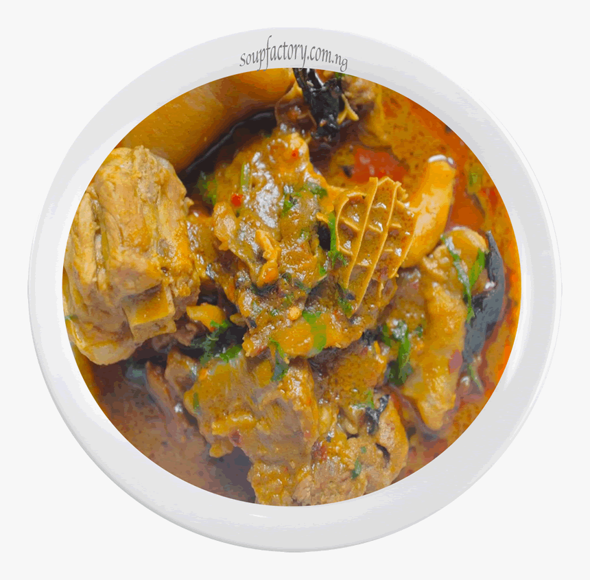 Banga Soup With Starch, HD Png Download
