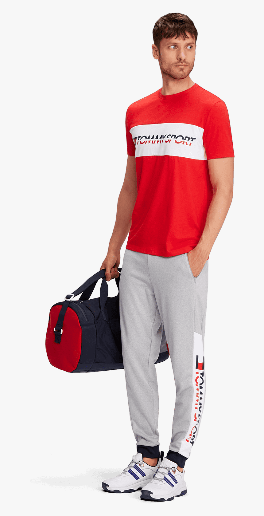 Tommy Sport Red Shirt, HD Png Download