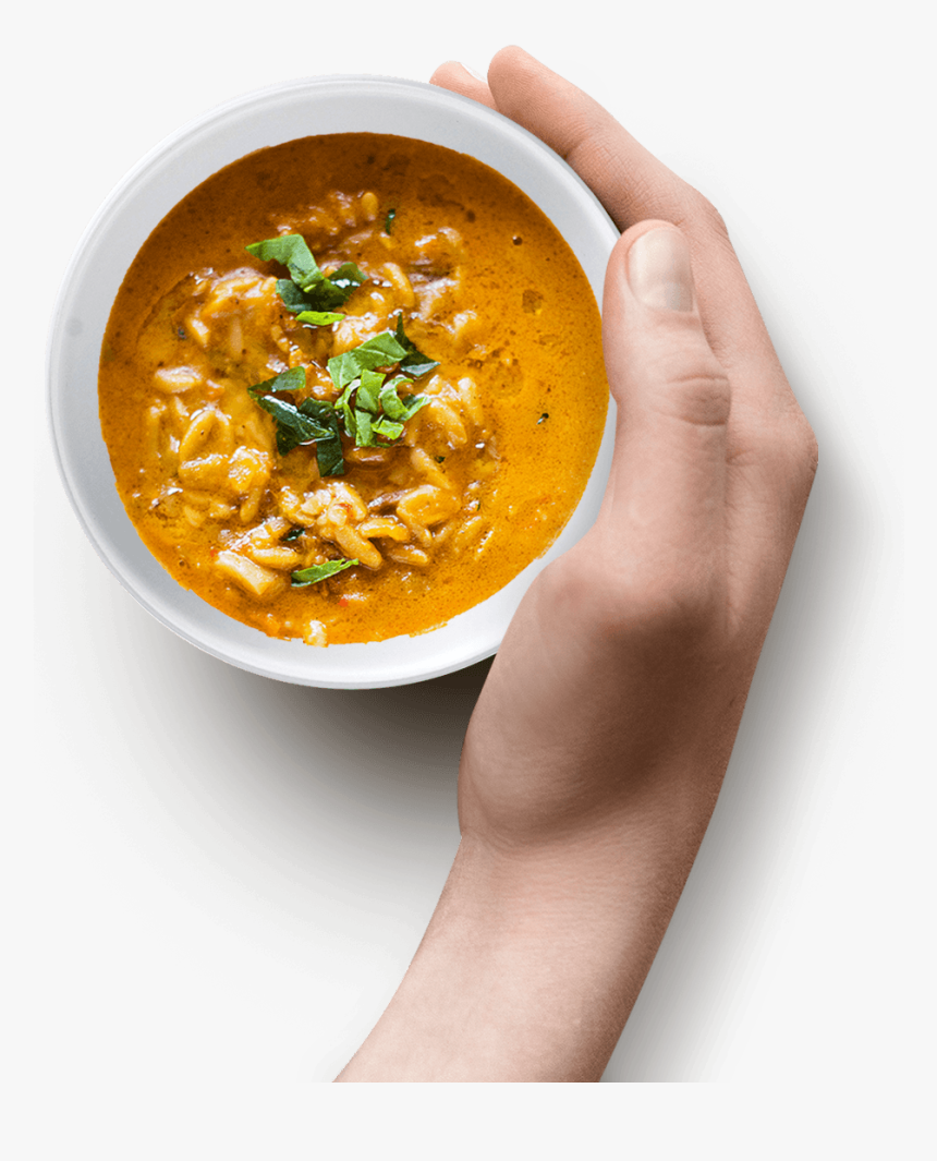 The Original Soupman™ - Soup With Hand Png, Transparent Png