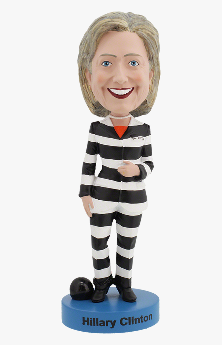 Hillary Clinton Prison Bobblehead - Hillary Bobblehead, HD Png Download