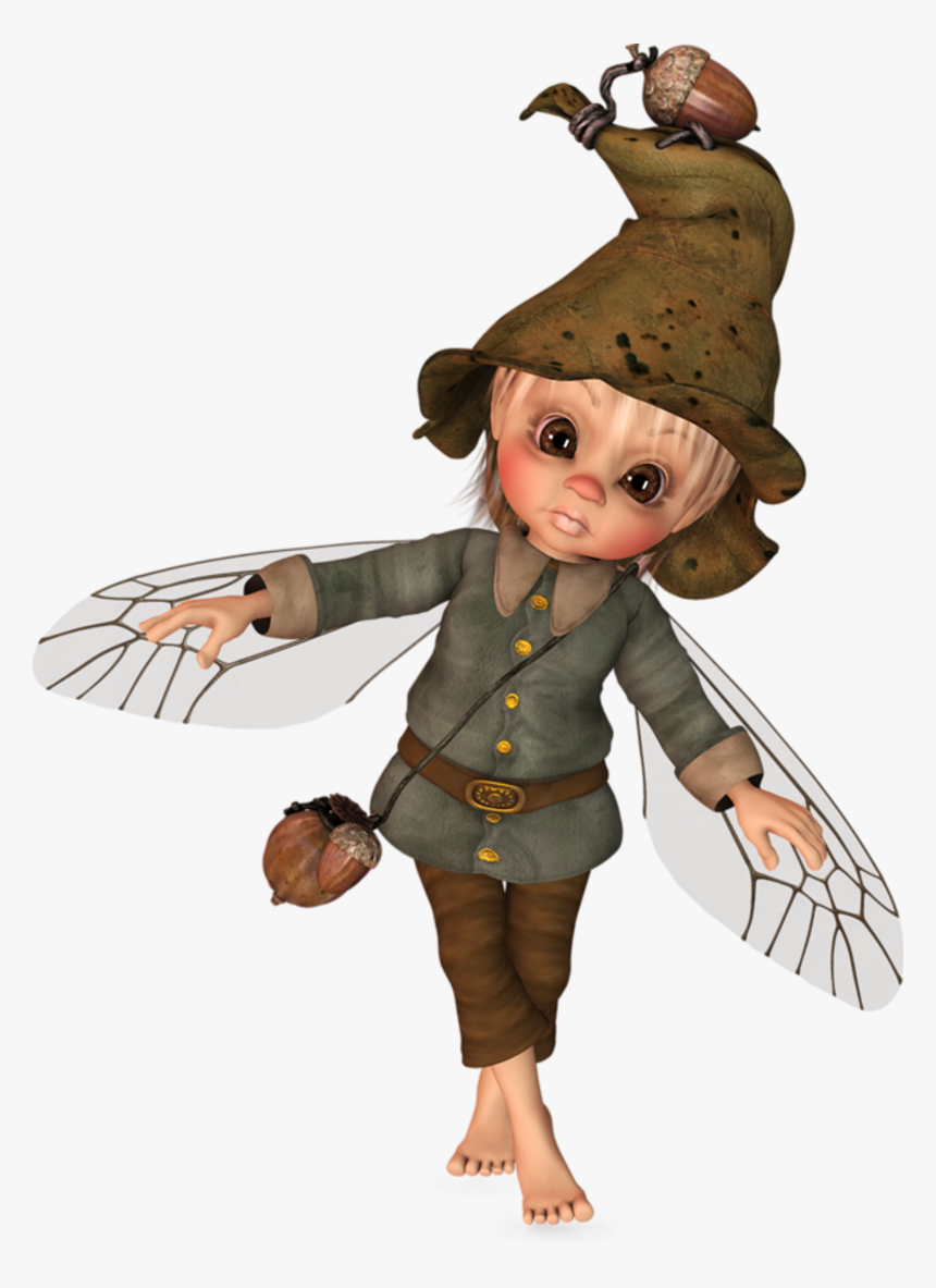 Gnome Clipart Mythical Creature - Elfes Png, Transparent Png