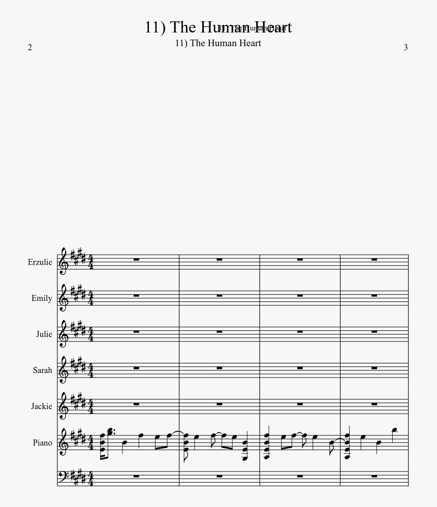 Gurren Lagann Oboe Sheet Music, HD Png Download