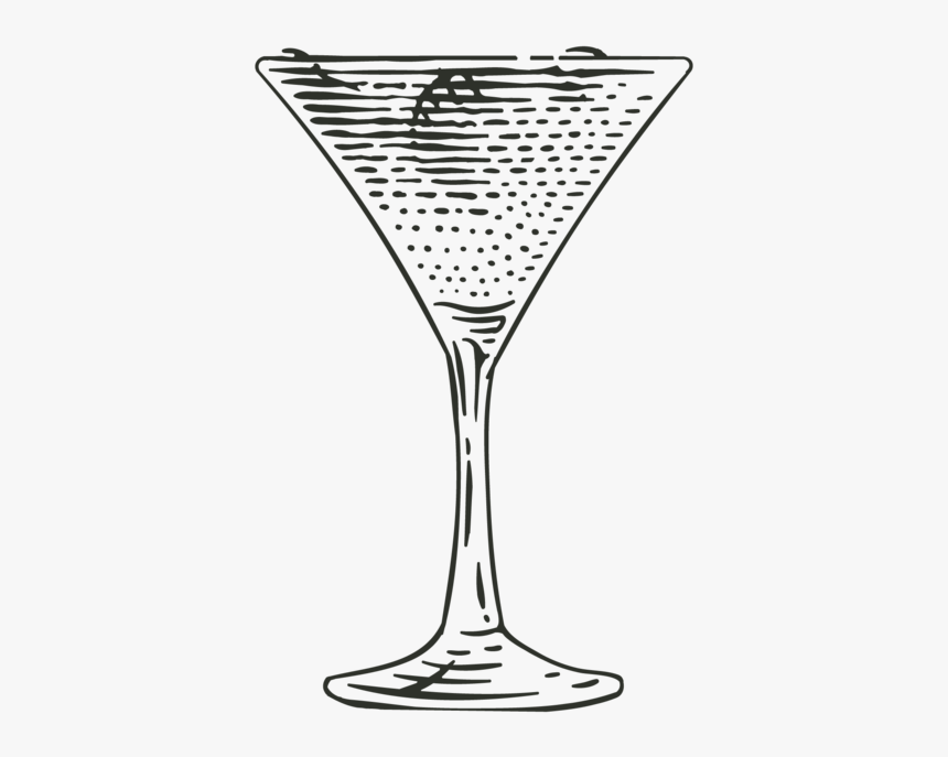 Illustrations Master 64 - Martini Glass, HD Png Download