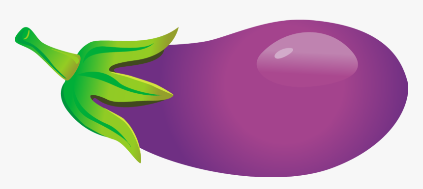 Eggplant Clip Art - Terong Vector, HD Png Download