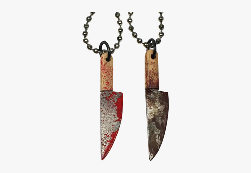 Bloody Butcher Knife Necklace - Portable Network Graphics, HD Png Download