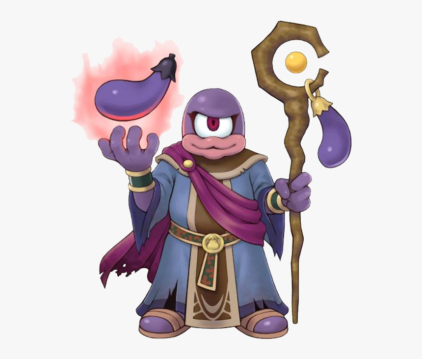 Wizard Eggplant Png Image - Eggplant Wizard Smash Bros, Transparent Png