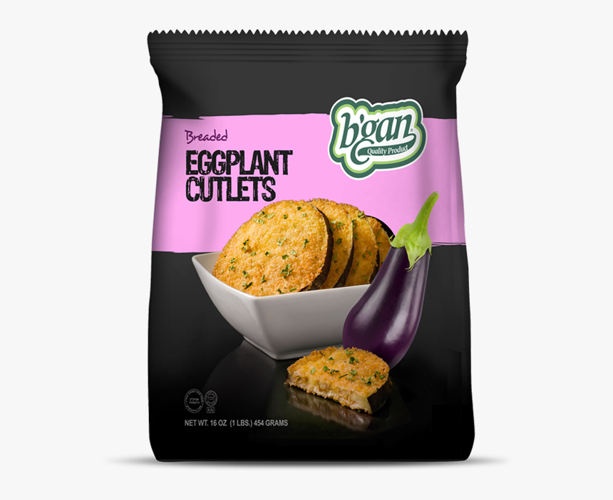 B Gan Breaded Eggplant Cutlets, HD Png Download
