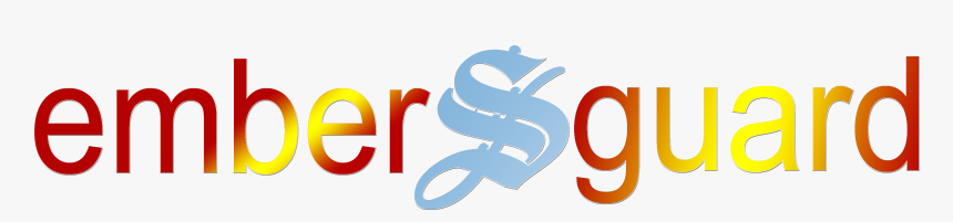 Ember S Guard Rooftop Sprinkler System - Calligraphy, HD Png Download