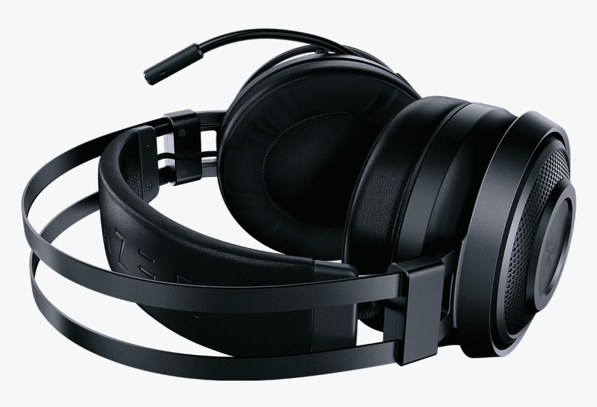 Razer Nari Essential Gallery04 Title Razer Nari Essential - Razer Nari Essential Kablosuz 7.1 Oyuncu Kulaklığı, HD Png Download
