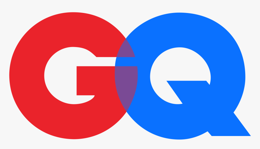 Gq Logo Red And Blue, HD Png Download