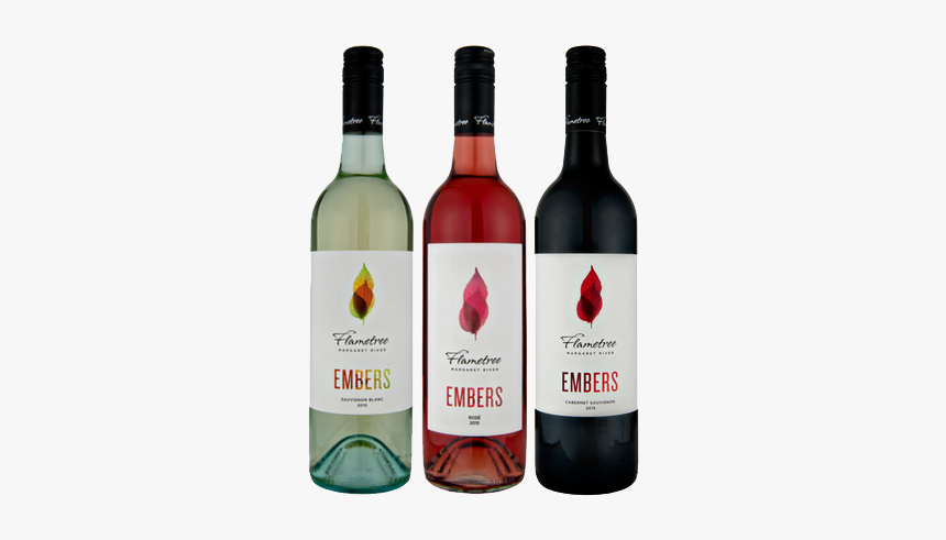Embers Range Of Wines - Wine Bottle, HD Png Download