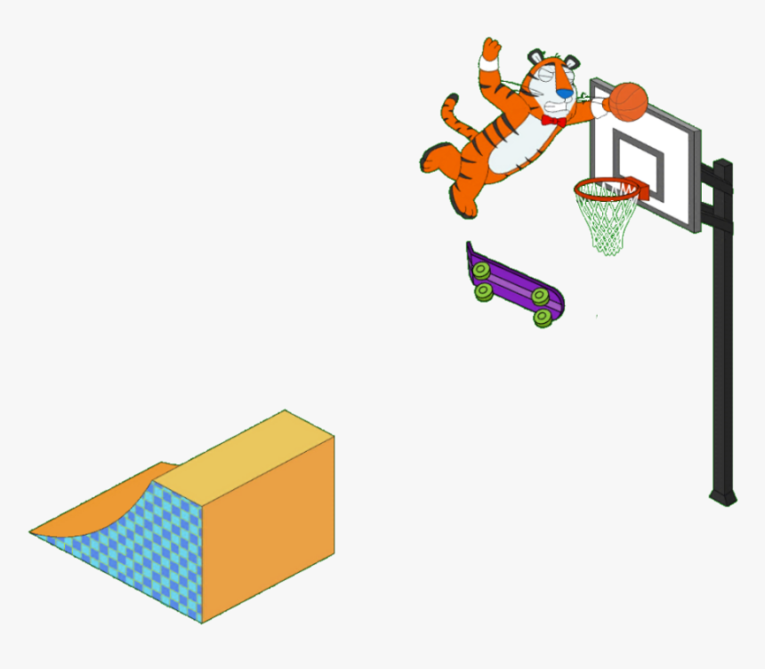 Fat Guy Basketball Clipart, HD Png Download