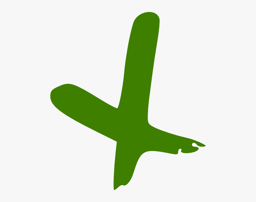 Green Cross Clip Art At Clker - Green X Transparent Background, HD Png Download